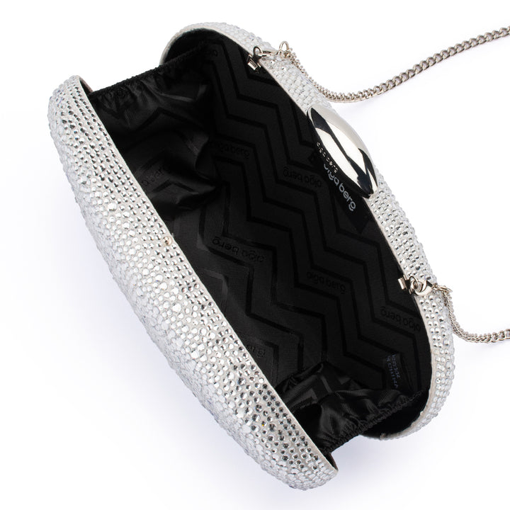 MEYER Crystal Oval Clutch