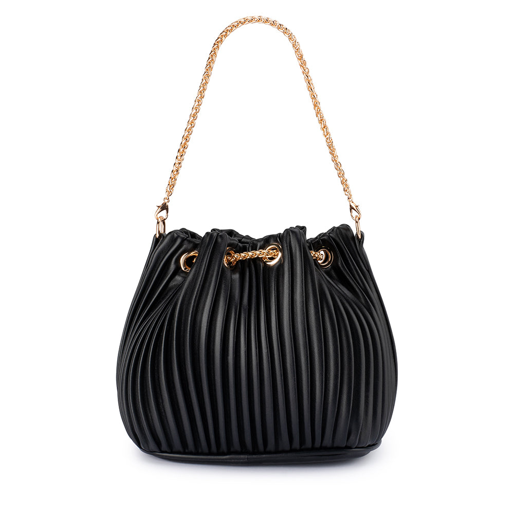 REMI Pleated Drawstring Bag