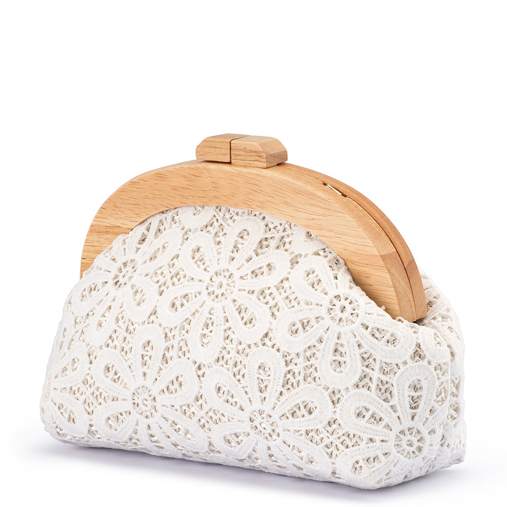 BONNIE Lace Clutch