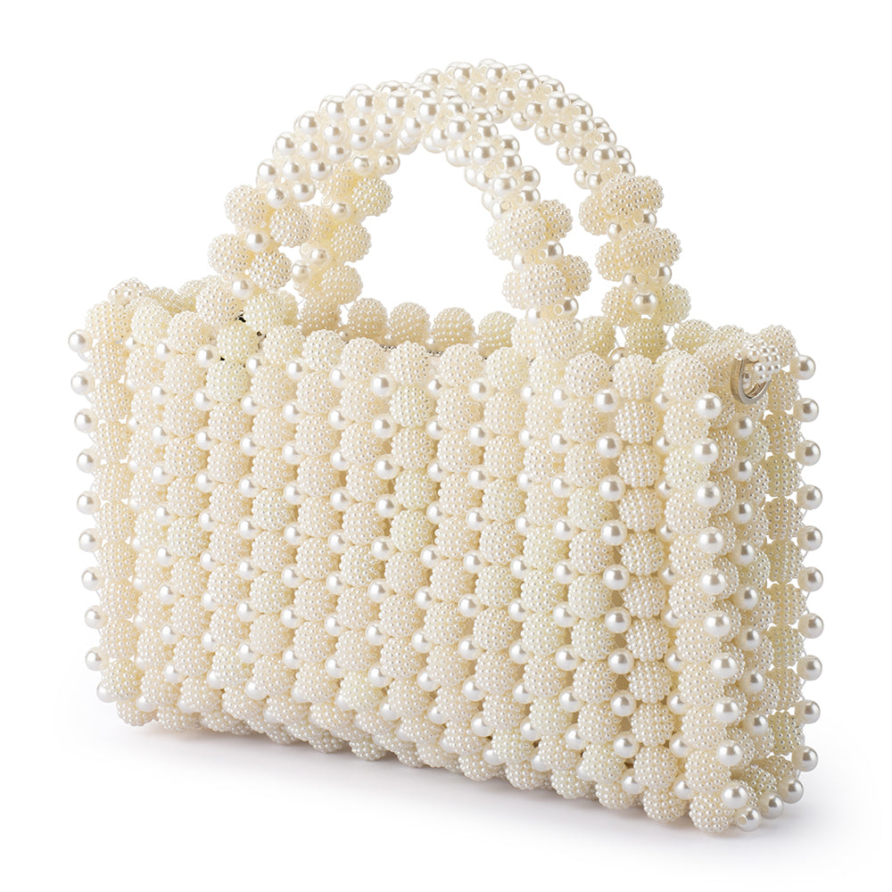 SALLY Beaded Top Handle