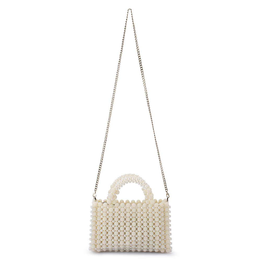 SALLY Beaded Top Handle