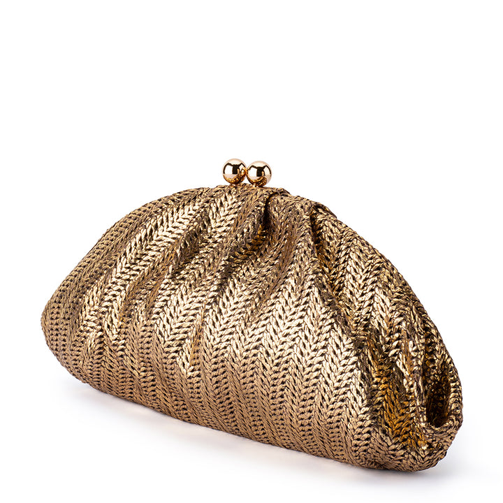 RITA Woven Clutch