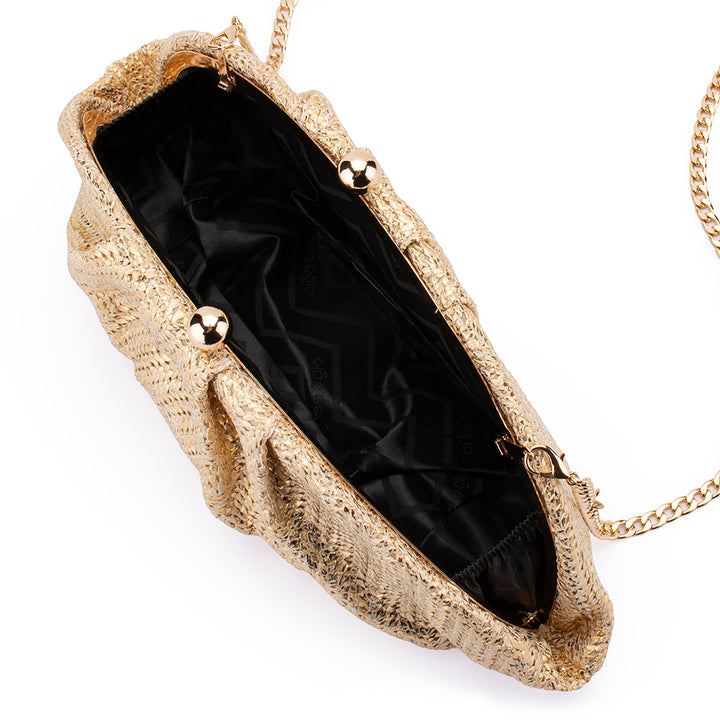 RITA Woven Clutch