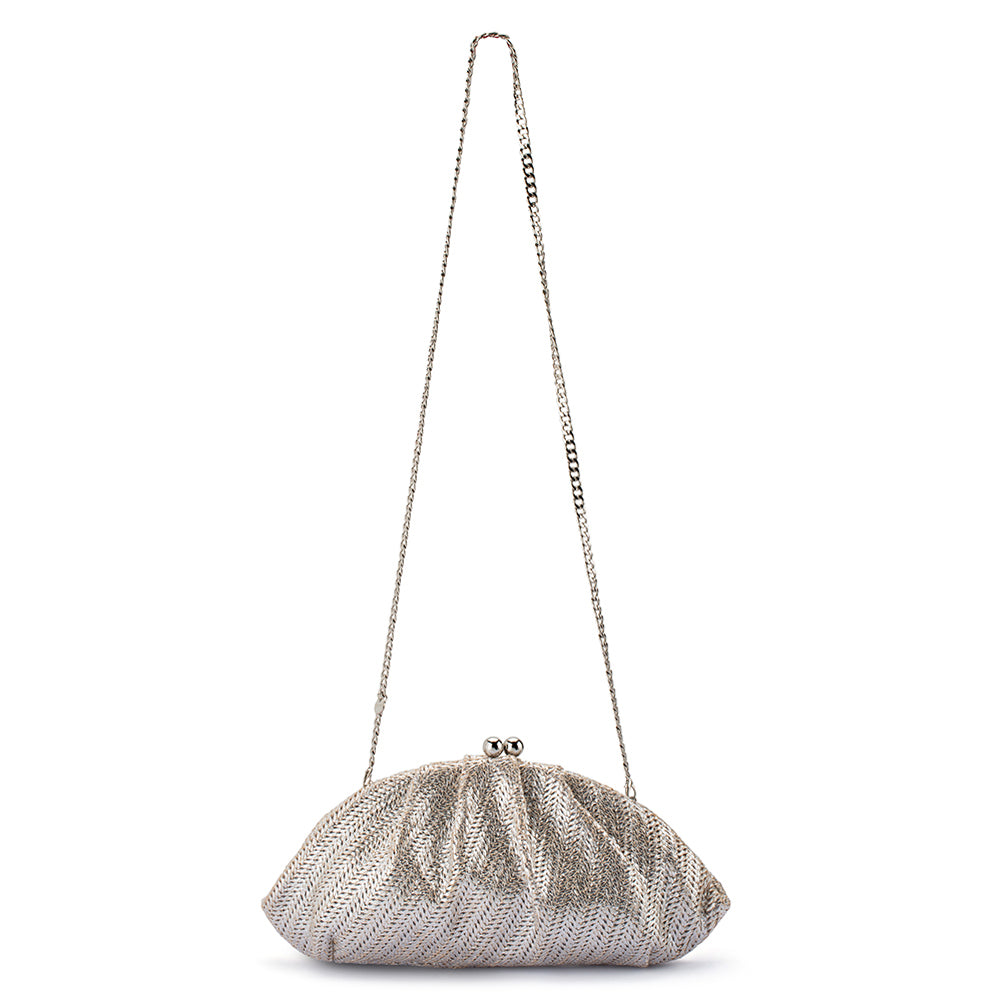 RITA Woven Clutch