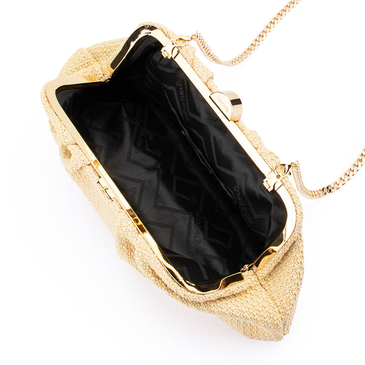 ORIANA Woven Clutch