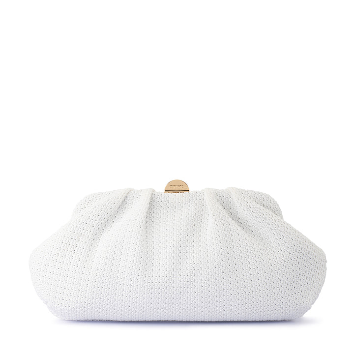 ORIANA Woven Clutch