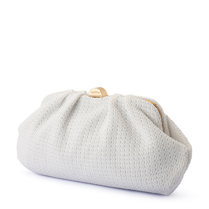 ORIANA Woven Clutch