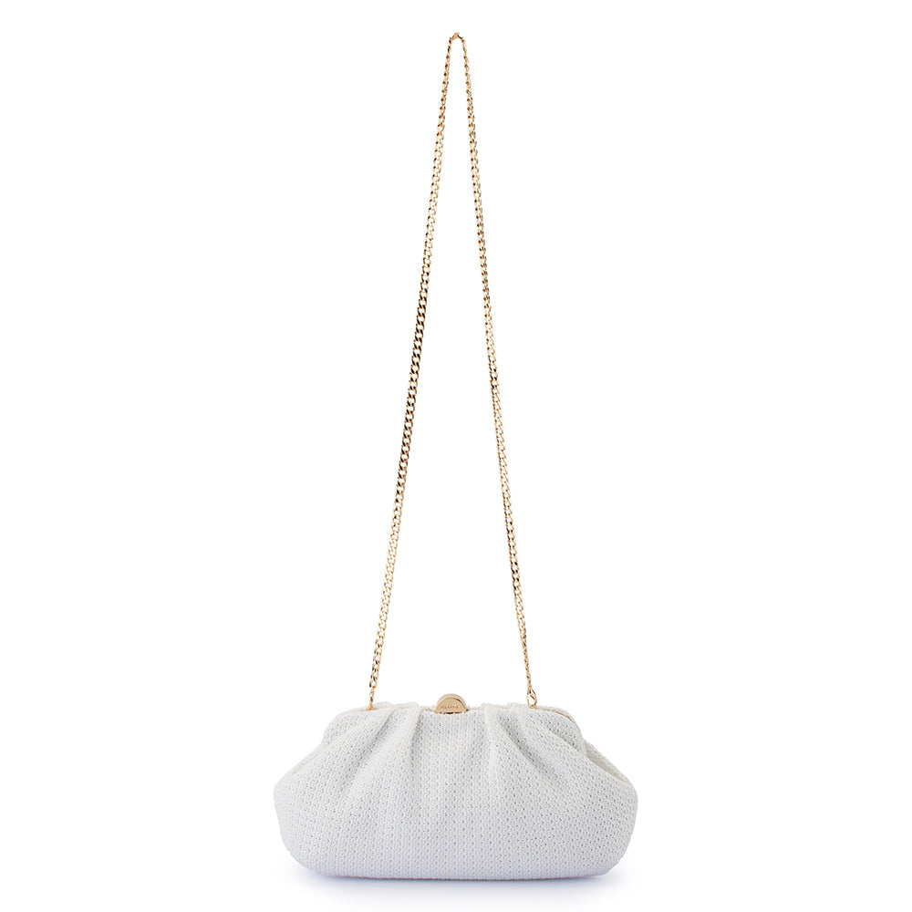 ORIANA Woven Clutch
