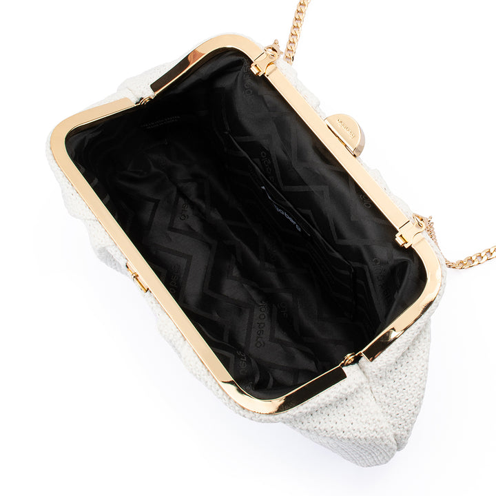 ORIANA Woven Clutch