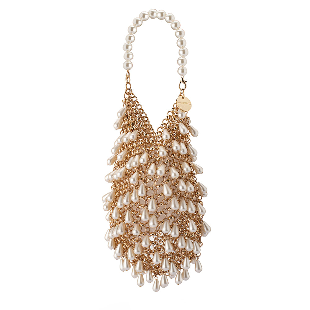 JADEN Pearl Chainmail Bag