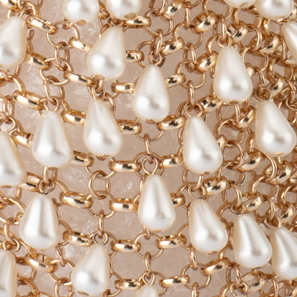 JADEN Pearl Chainmail Bag