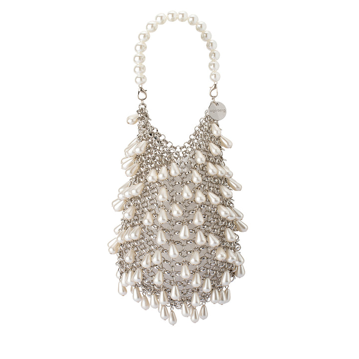 JADEN Pearl Chainmail Bag