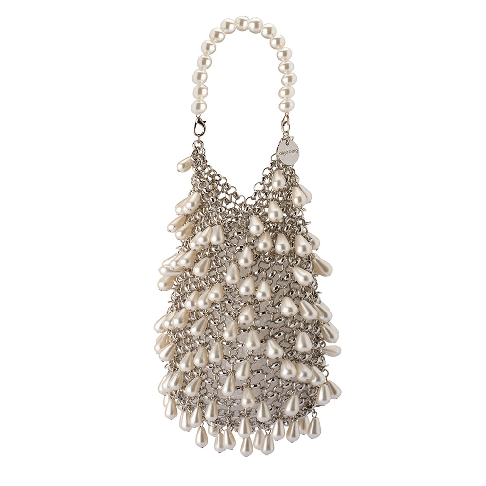 JADEN Pearl Chainmail Bag
