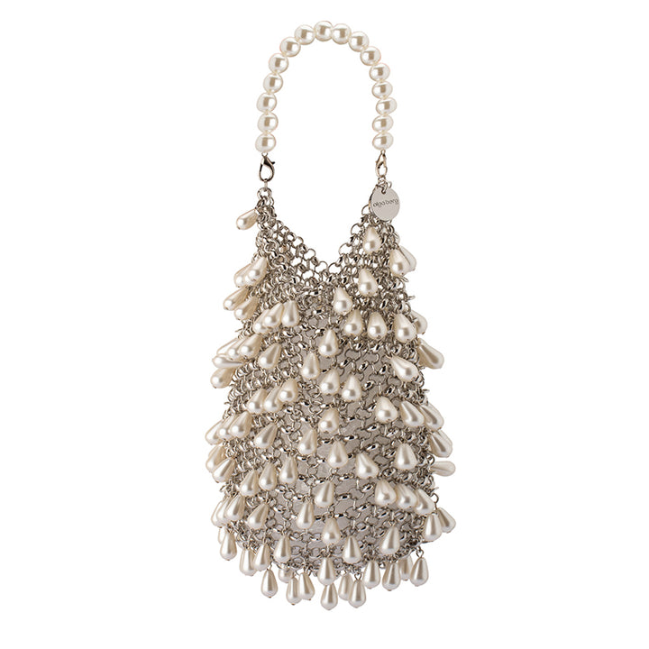 JADEN Pearl Chainmail Bag