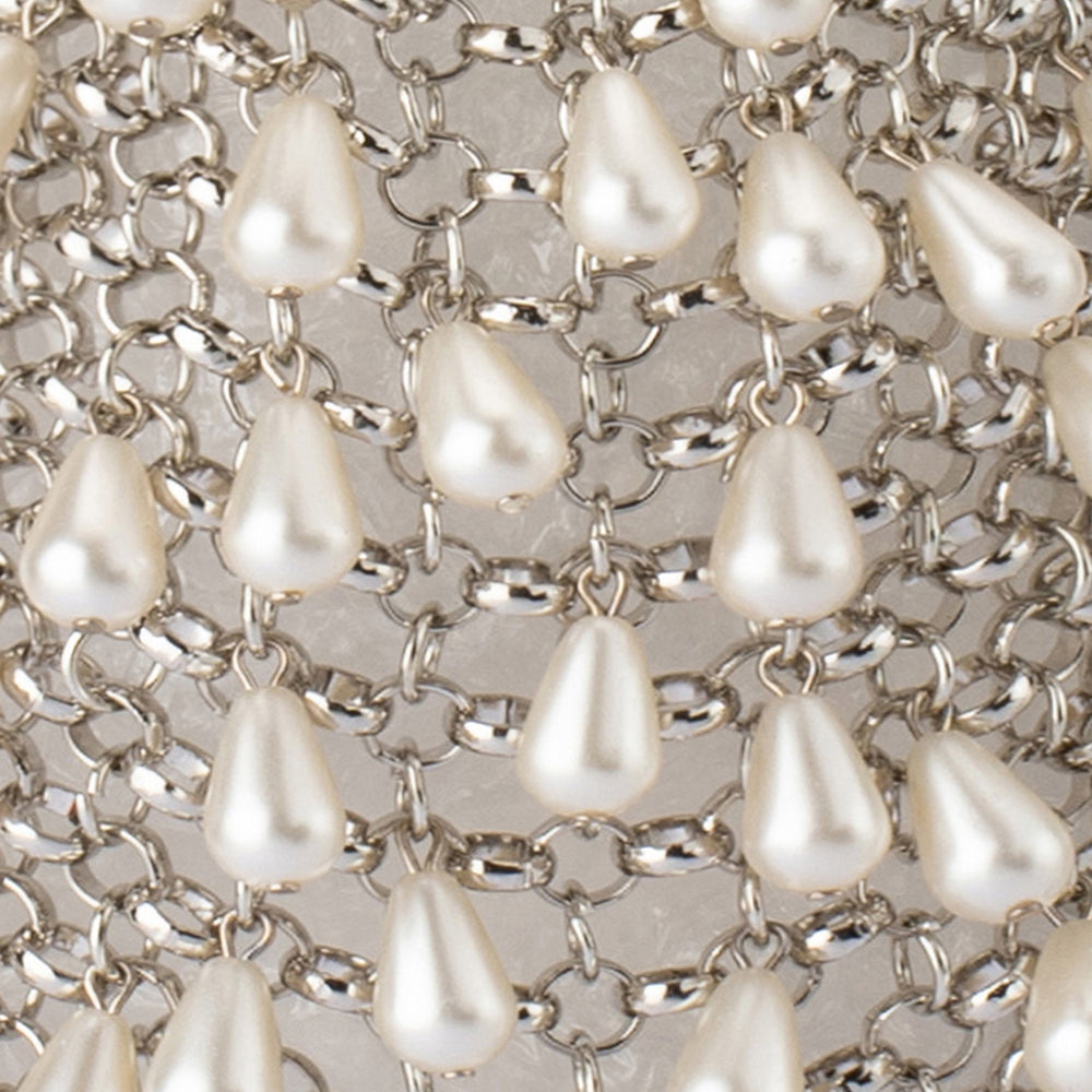 JADEN Pearl Chainmail Bag