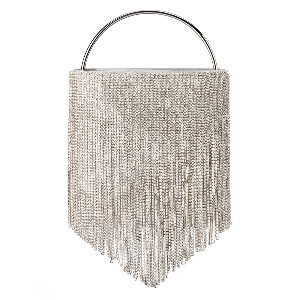 ADINA Crystal Fringe Bag - Olga Berg