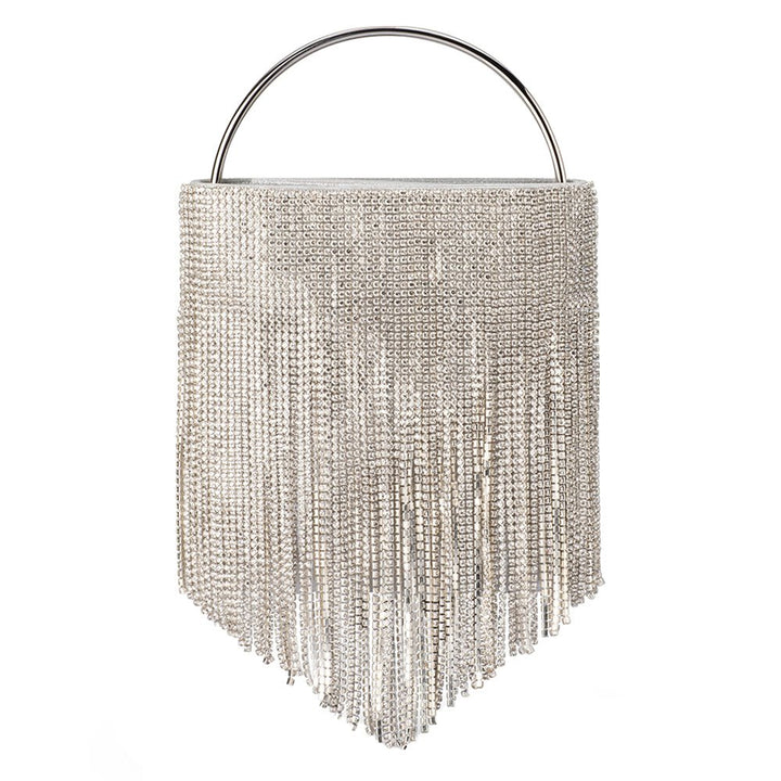 ADINA Crystal Fringe Bag - Olga Berg