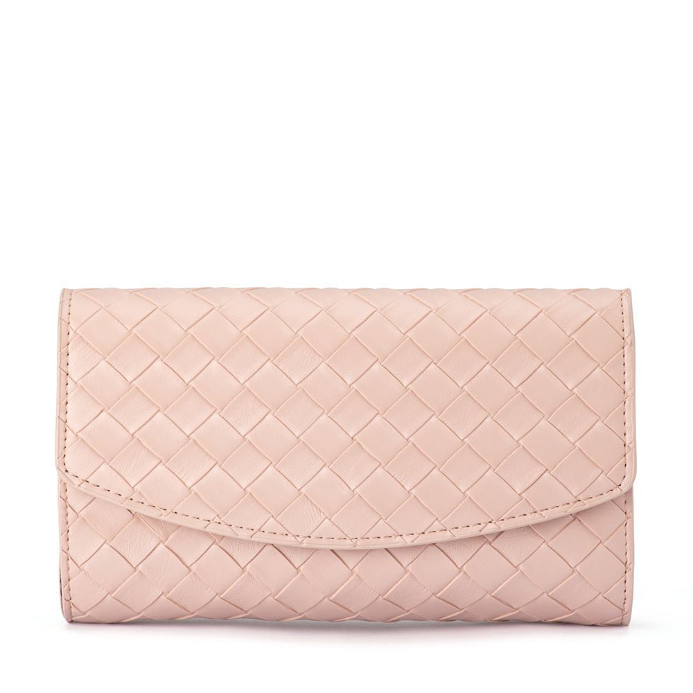 AISHA Embossed Clutch - Olga Berg