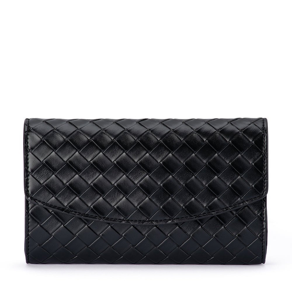 AISHA Embossed Clutch - Olga Berg