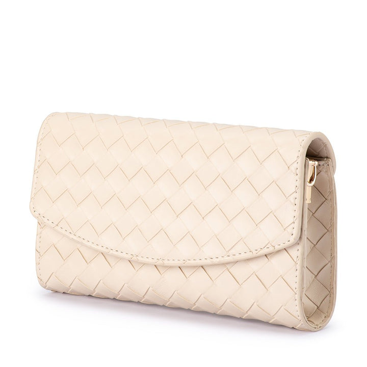 AISHA Embossed Clutch - Olga Berg