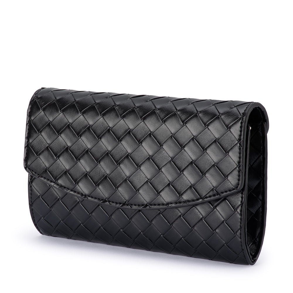 AISHA Embossed Clutch - Olga Berg