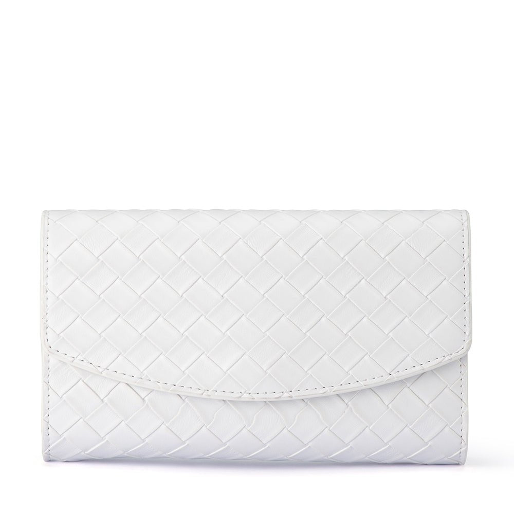 AISHA Embossed Clutch - Olga Berg