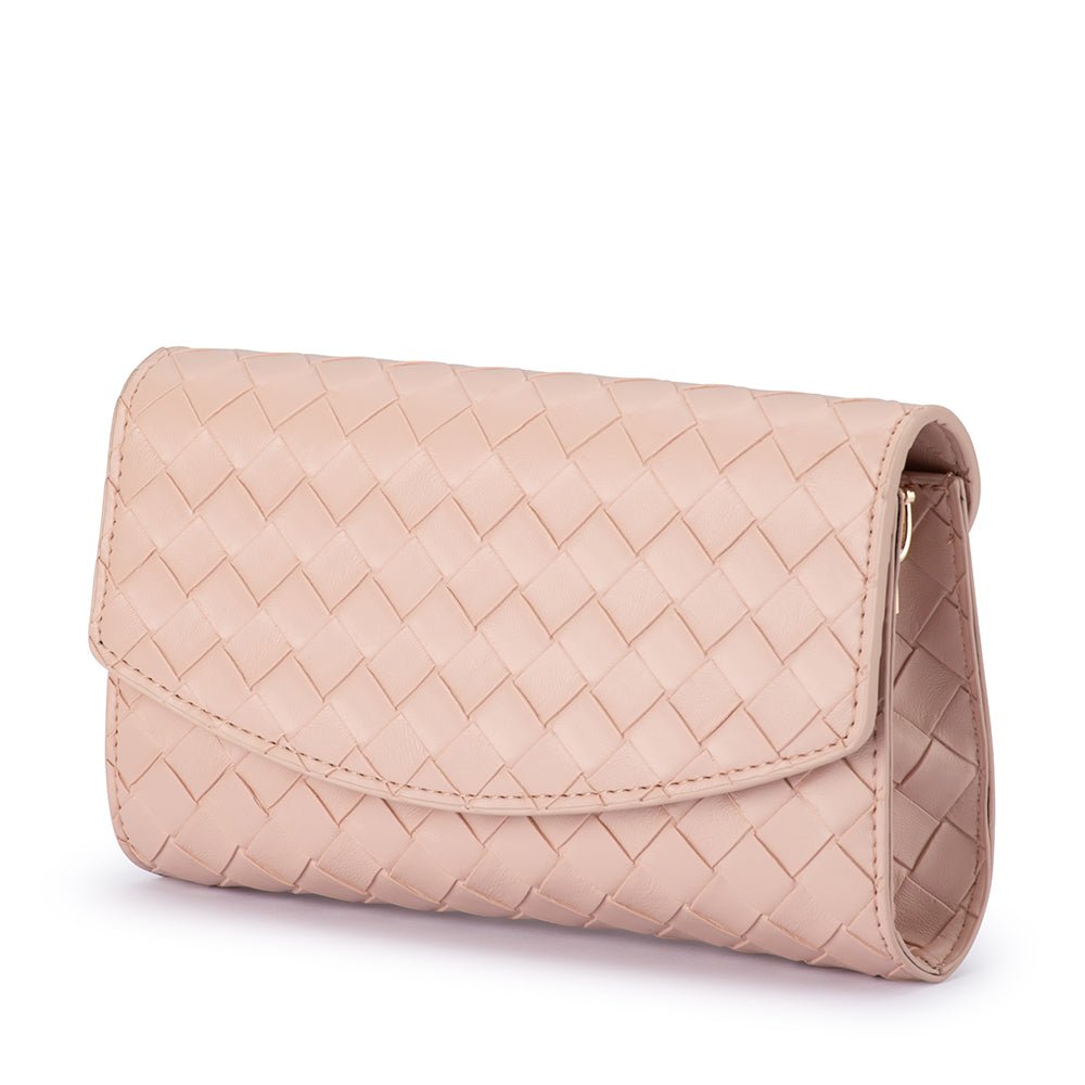 AISHA Embossed Clutch - Olga Berg