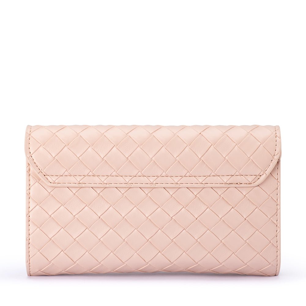 AISHA Embossed Clutch - Olga Berg