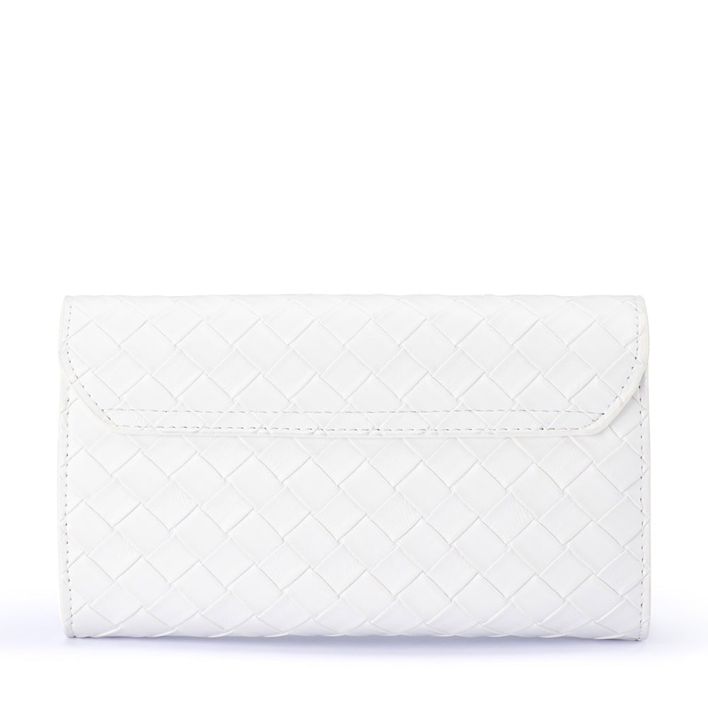 AISHA Embossed Clutch - Olga Berg