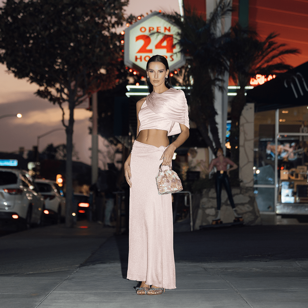 ALFIE Floral Sequin Bag - Olga Berg