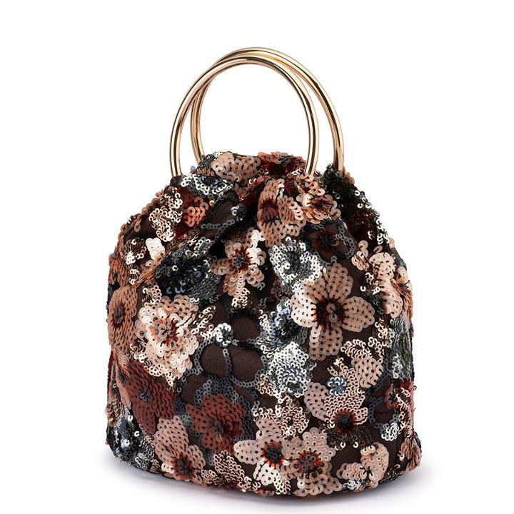 ALFIE Floral Sequin Bag - Olga Berg