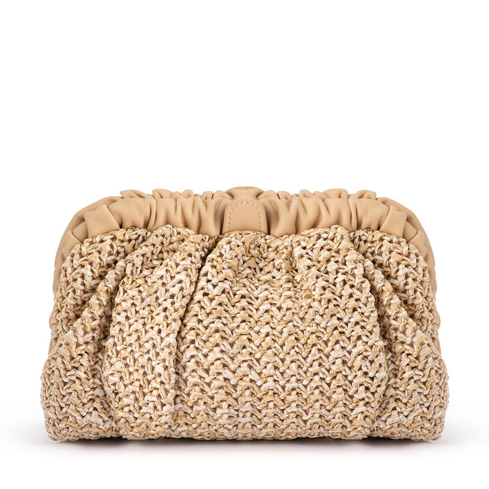 AMALIA PETITE Gathered Clutch - Olga Berg