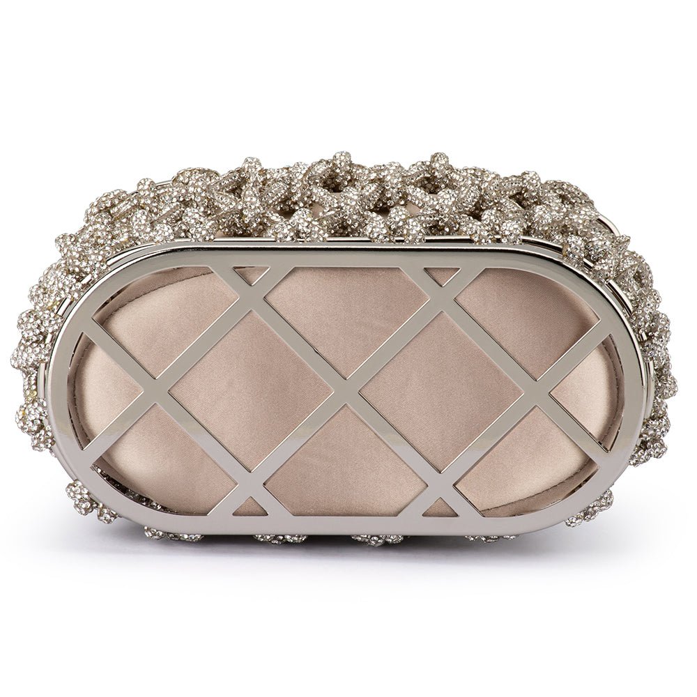 AMELIA Crystal Cage Bag - Olga Berg