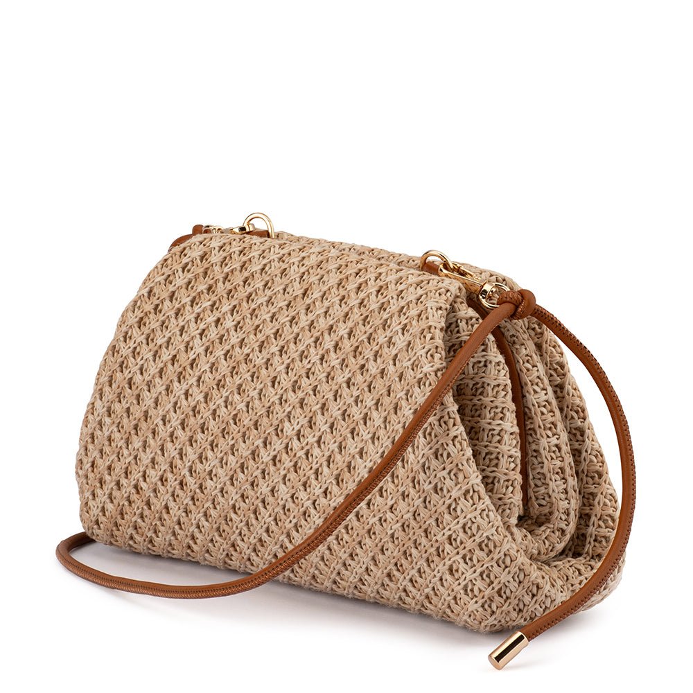 ANNA Woven Clutch - Olga Berg