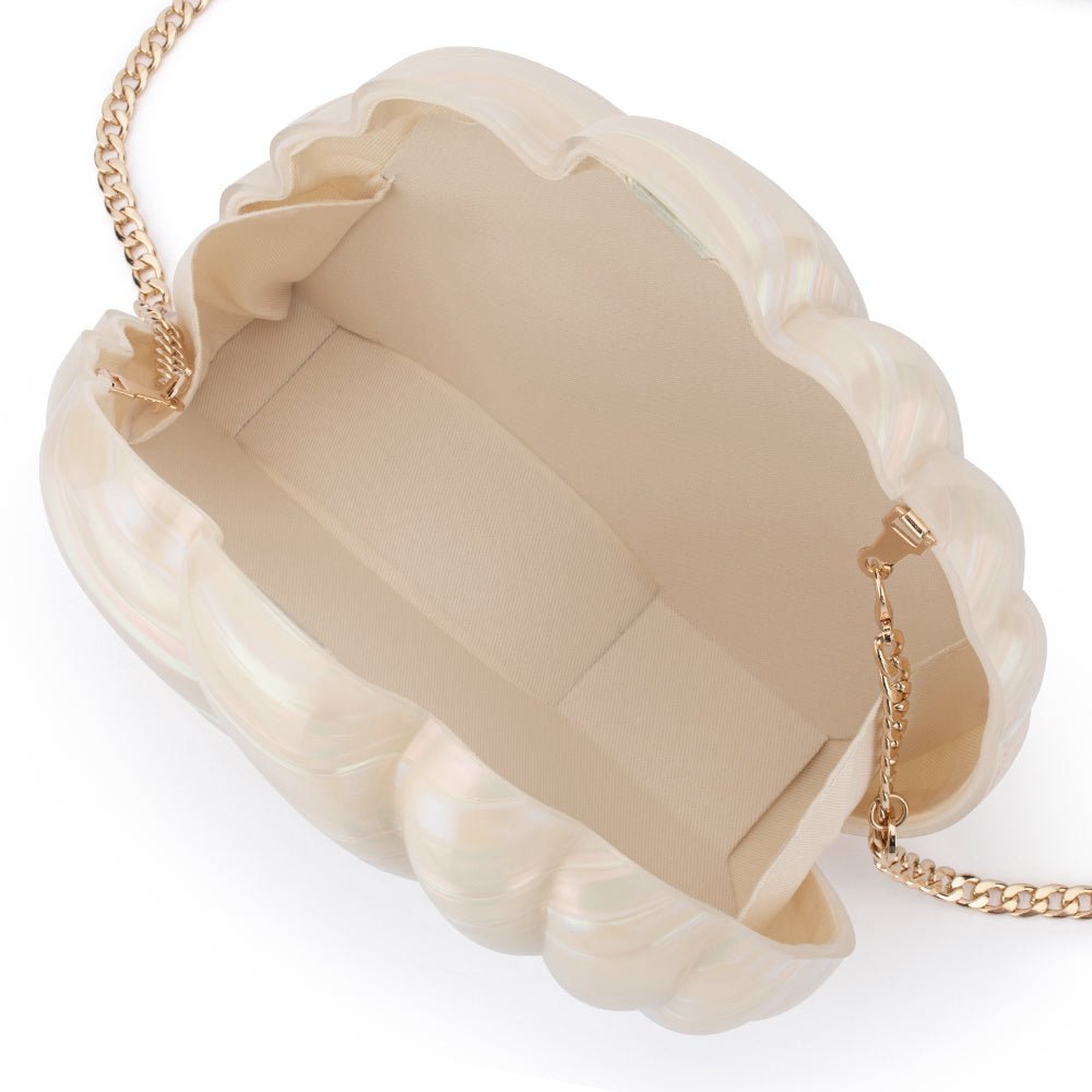 AVA Acrylic Shell Clutch - Olga Berg