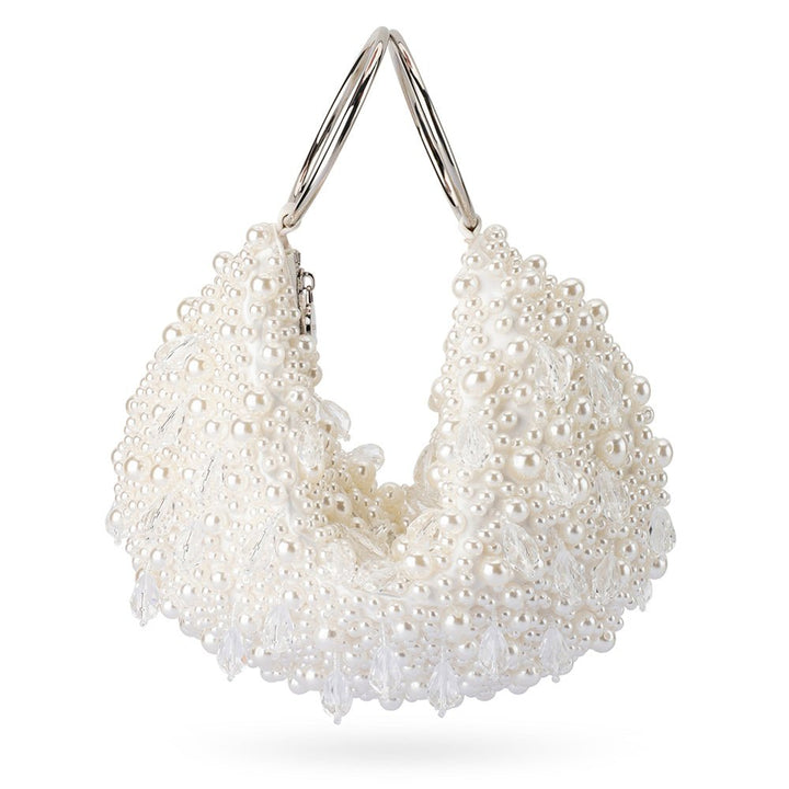 AZZY Encrusted Curved Bag - Olga Berg