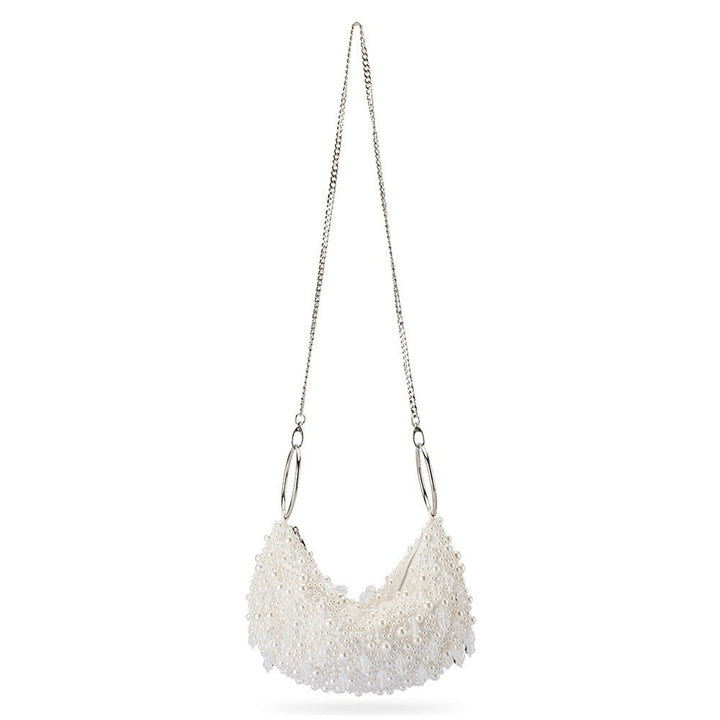 AZZY Encrusted Curved Bag - Olga Berg