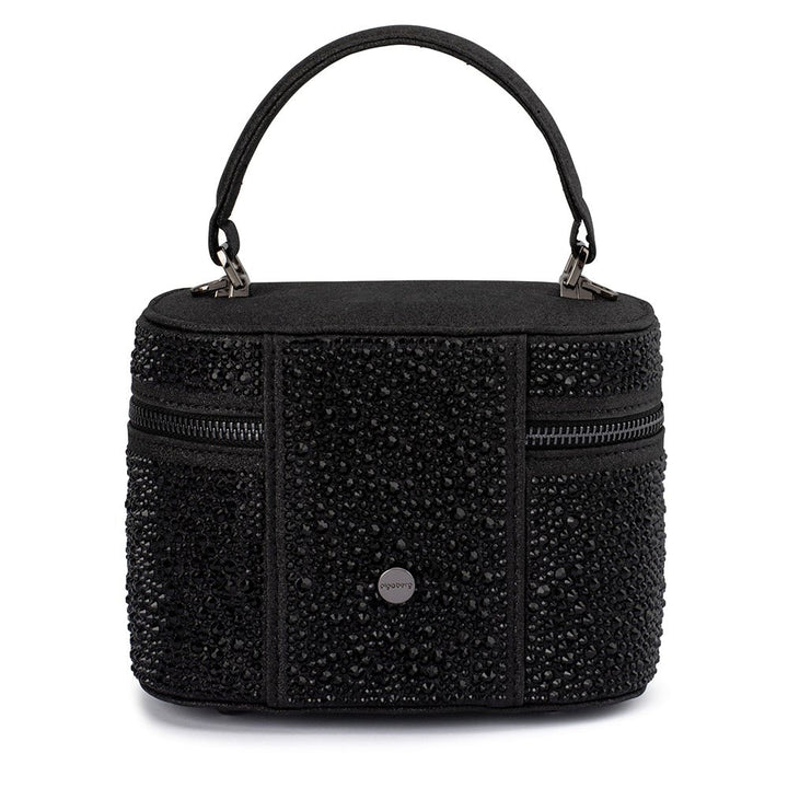 BECKIE Zip Top Crystal Bag - Olga Berg