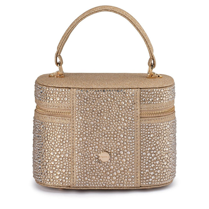 BECKIE Zip Top Crystal Bag - Olga Berg