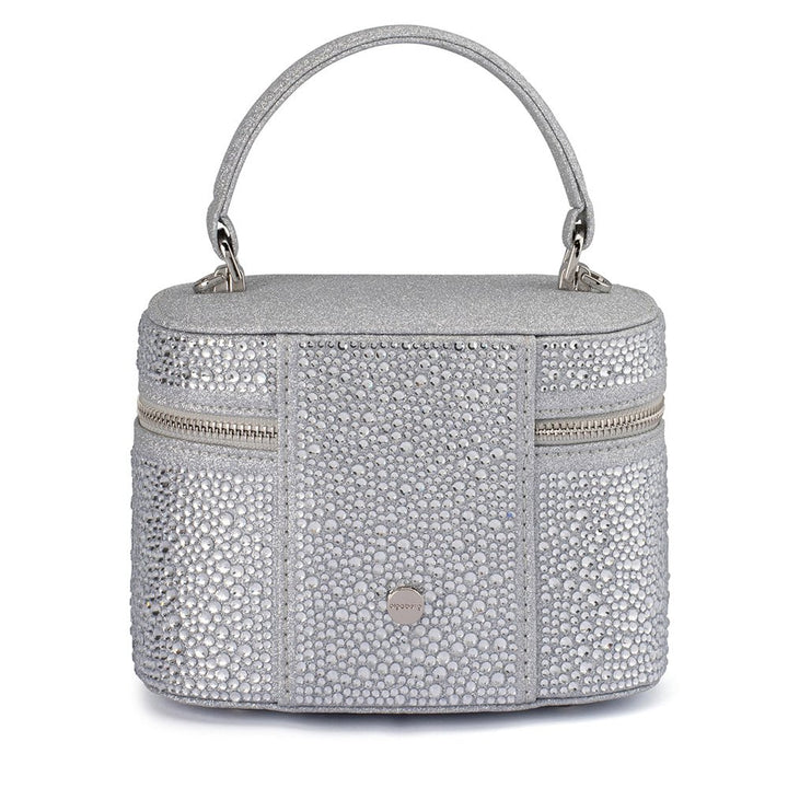 BECKIE Zip Top Crystal Bag - Olga Berg