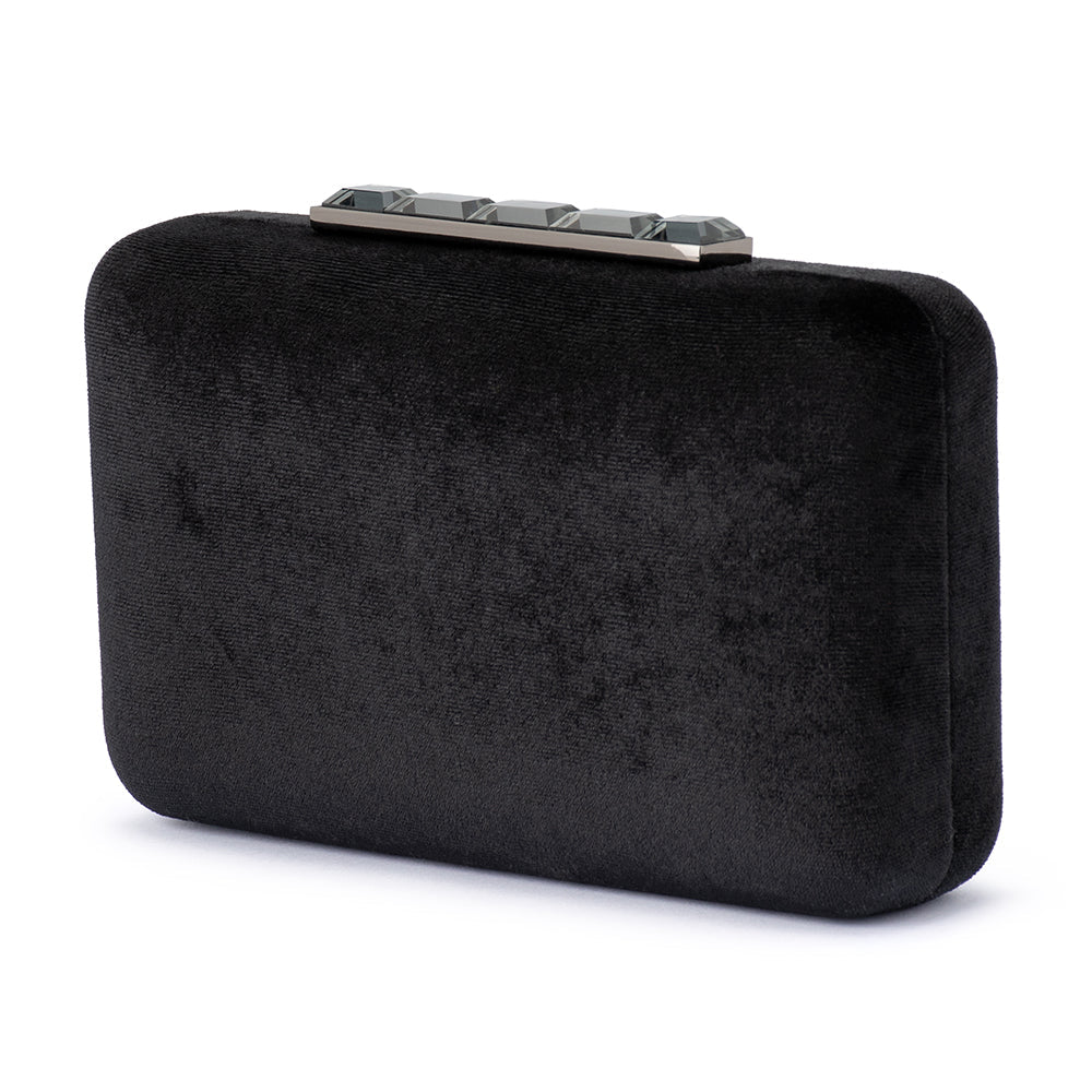 BESS Velvet Clutch - Olga Berg