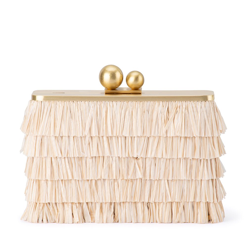 CARLITA Fringe Clutch - Olga Berg