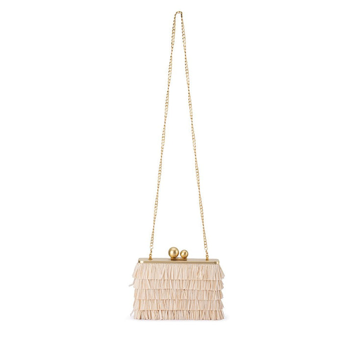 CARLITA Fringe Clutch - Olga Berg