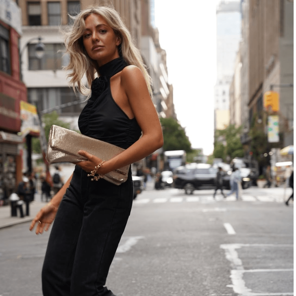 CLEM Oversized Mesh Clutch - Olga Berg