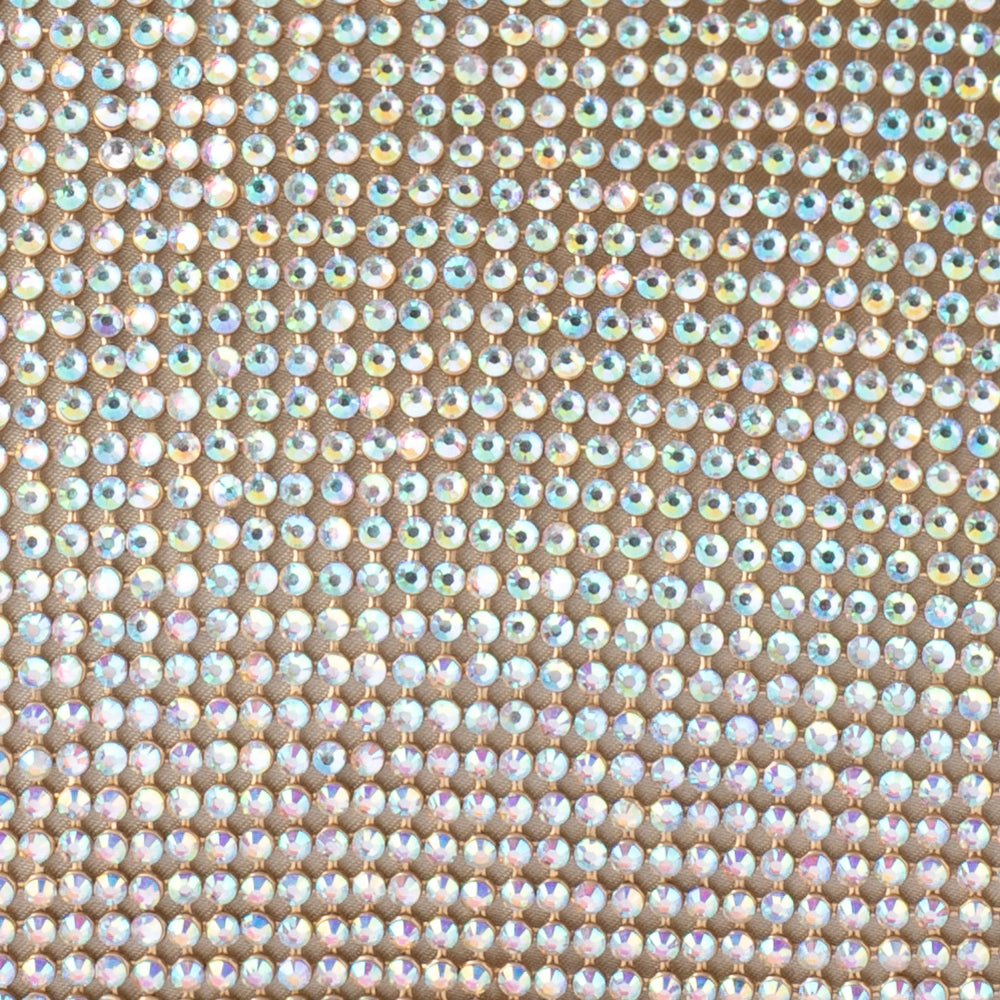 ELA Crystal Mesh Clutch - Olga Berg