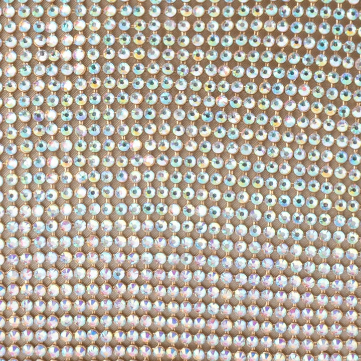 ELA Crystal Mesh Clutch - Olga Berg