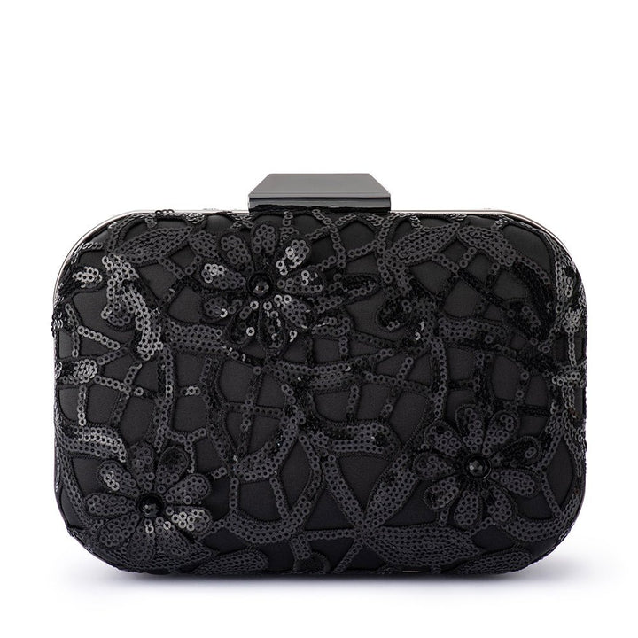 ELENA Appliqued Clutch - Olga Berg