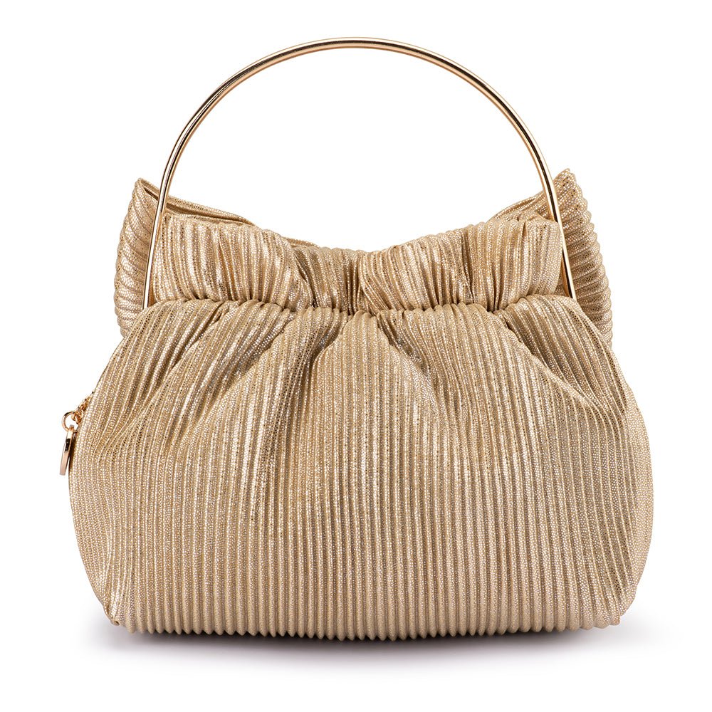ELISE Pleated Top Handle - Olga Berg