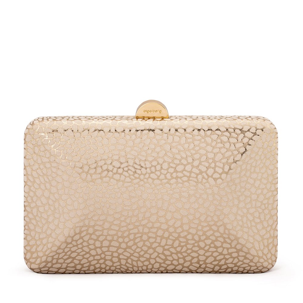 FRANKIE Embossed Clutch - Olga Berg