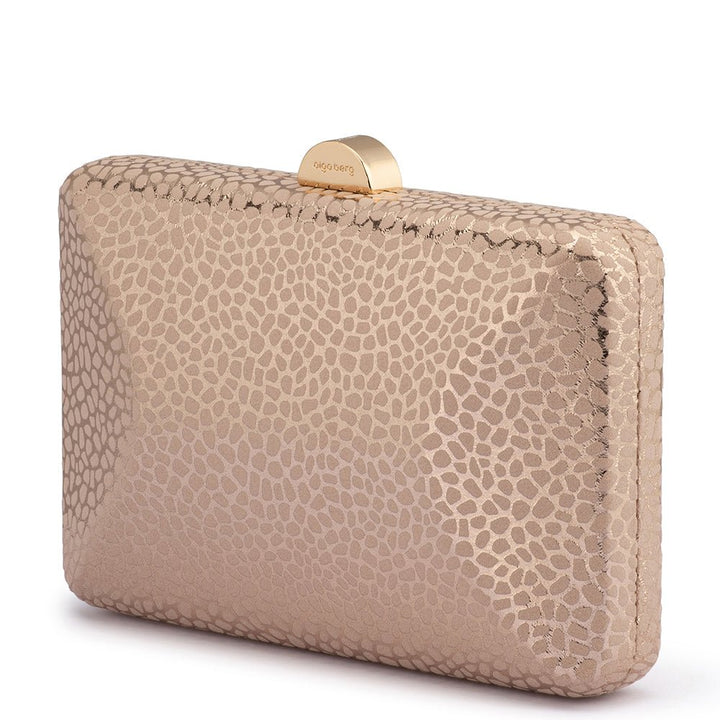 FRANKIE Embossed Clutch - Olga Berg